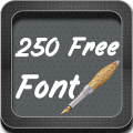 250 Fonts Free for Galaxy Mod