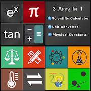 Scientific Calculator with Unit Converter. icon