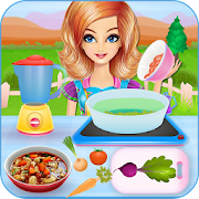 Natural farm cooking icon
