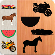 Puzzles Cars Animals Fruits Vehicles icon