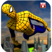 Super Spider Flying Hero Mod