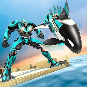 Shark Robot to Assemble, Transformers Robot Game