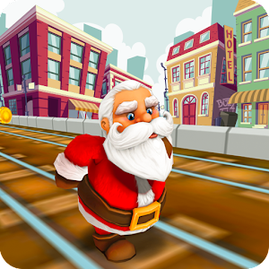Xmas Santa Surfer Running Game APK for Android Download