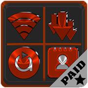 Red-Orange Icon Pack (Paid) icon