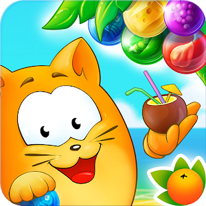 Bubble Cat Adventures: shoot and pop the bubbles! icon
