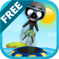 Stickman Water Trampoline FREE Mod