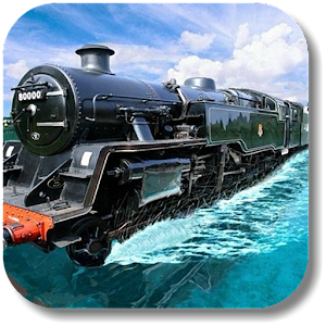 Water Train Drive Simulator Mod apk download Water Train Drive