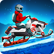 Winter Sports Game: Risky Road Snowmobile Race Mod