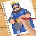 How to Draw: Clash Royale icon