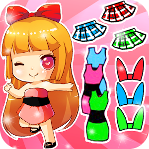 Cute girls cartoon pictures APK for Android Download