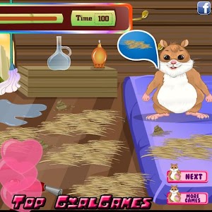 Hamster Life - Android game - They look so cute with full cheeks!