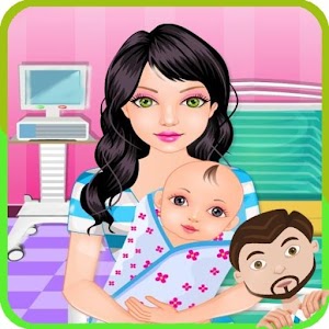 Newborn Birth Baby Games APK + Mod for Android.