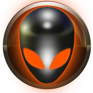 poweramp skin alien orange Mod