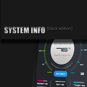 SystemInfo (black) Zooper Skin Mod