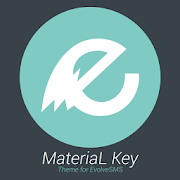 EvolveSMS Theme- MateriaL Key Mod