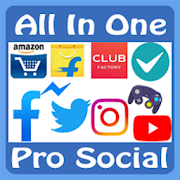 Pro Browser all in one social shopping best expert icon