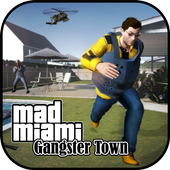 Mad Miami Gangster Town Big Sandbox