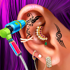 Ear Salon ASMR Ear Wax& Tattoo Mod Apk