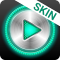 MusiX Hi-Fi Teal Skin for music player Mod