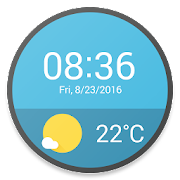 Material Weather Watch Faces Mod