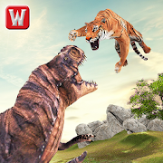 Tiger vs Dinosaur Adventure 3D APK Mod