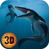 Megalodon vs Dino: Sea Monsters Battle APK Mod