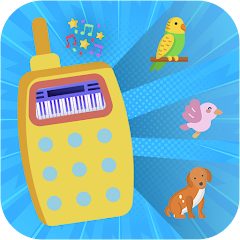 Musical Phone Piano Instrument icon