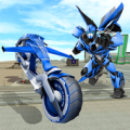 Flying Bike Steel Robots icon