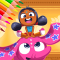 Deepa and anoop Coloring Book APK