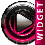 Poweramp widget Raspberry Glow Mod