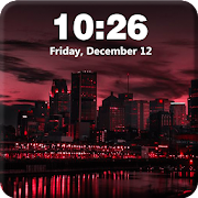 Night City Town Sunset Beauty Wallpaper Lock Scree Mod Apk