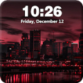 Night City Town Sunset Beauty Wallpaper Lock Scree APK