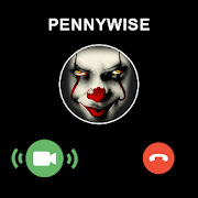 scary clown fake video call Mod Apk