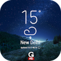 Weather Widget Galaxy S8 Pro S9 - Live Temperature Mod