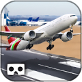 Simulador de vuelo avión vr ciudad Mod