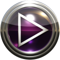 PowerAMP  фиолетового стекла Mod