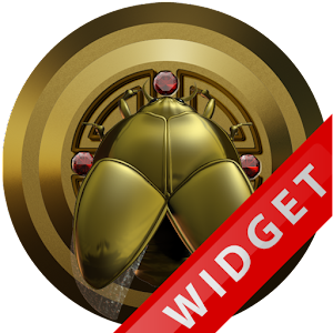 Poweramp Widget Gold Scarab Mod