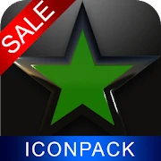 Green Star HD Icon Pack Mod Apk [Paid for free][Free purchase]