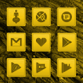 Wooden Icons Yellow By Arjun Arora Mod