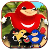Uganda Knuckles MEME RUN 3D (DO YOU KNOW THE WAY) Mod Apk 1.3 [المال غير محدود]