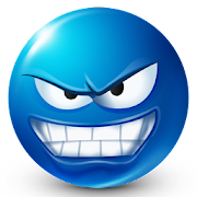 Blue Smileys by Emoji World ™ Mod