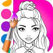 Girls Coloring Pages Mod Apk