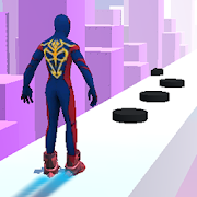 SuperHeroes Skates: Sky Roller مهكر APK