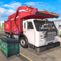 caminhão de lixo simulador de condução jogo de Mod