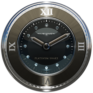 platinum snake clock widget Mod