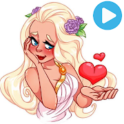 Animated Love GIF Stickers for WhatsApp Mod APK'sı