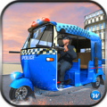 Police Tuk Tuk Auto Rickshaw icon