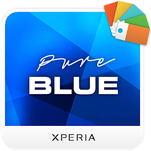 XPERIA™ Pure Blue Theme Mod
