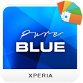 XPERIA™ Pure Blue Theme Mod