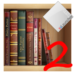 Bookcase 2 theme (ssLauncher) Mod